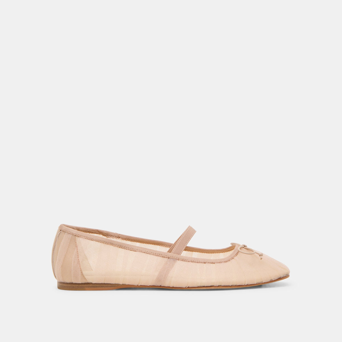 Raeven Praline Tulle Ballet Flats | Dolce Vita