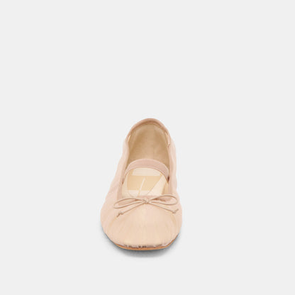 Raeven Praline Tulle Ballet Flats | Dolce Vita