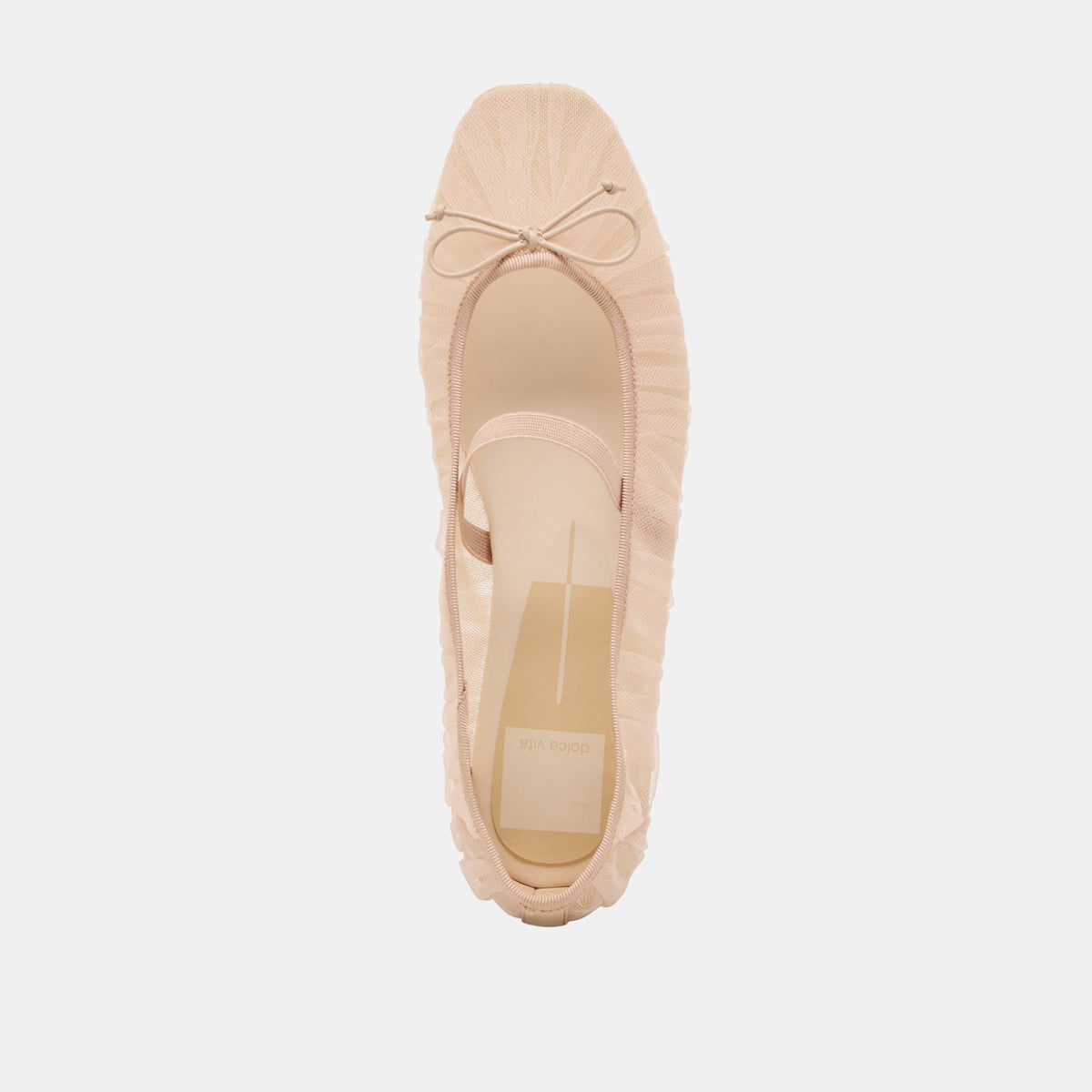 Raeven Praline Tulle Ballet Flats | Dolce Vita
