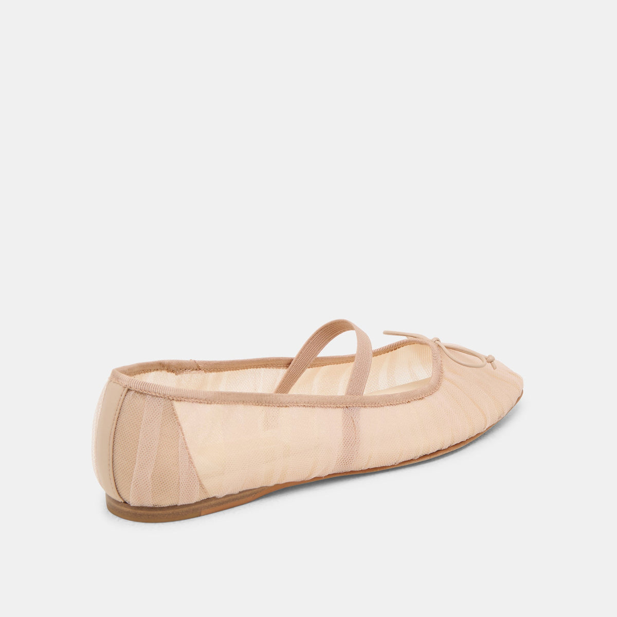 Raeven Praline Tulle Ballet Flats | Dolce Vita