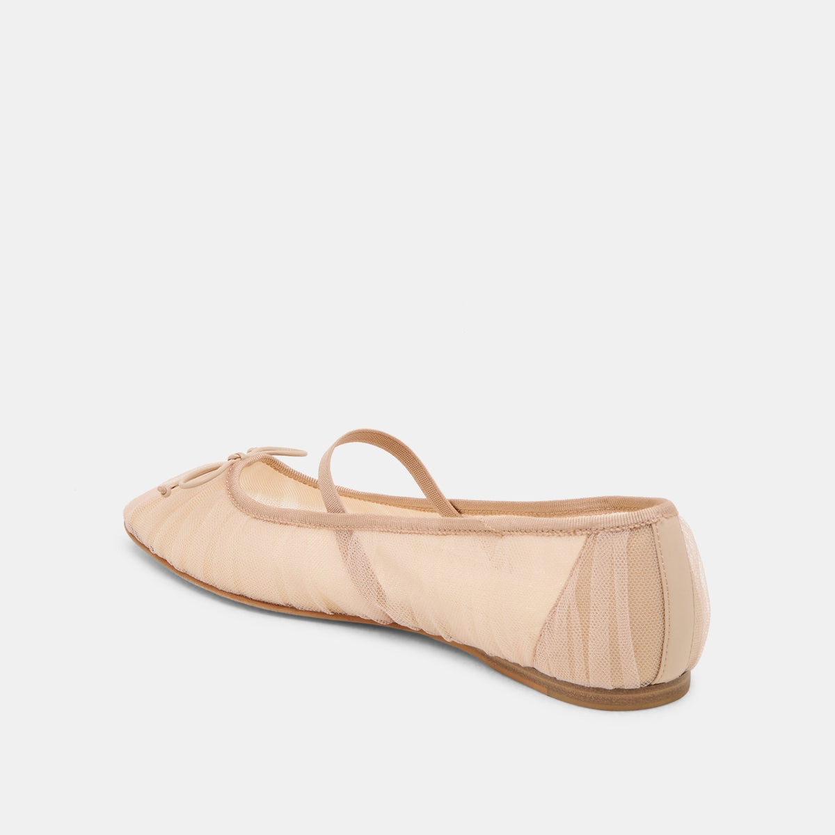 Raeven Praline Tulle Ballet Flats | Dolce Vita