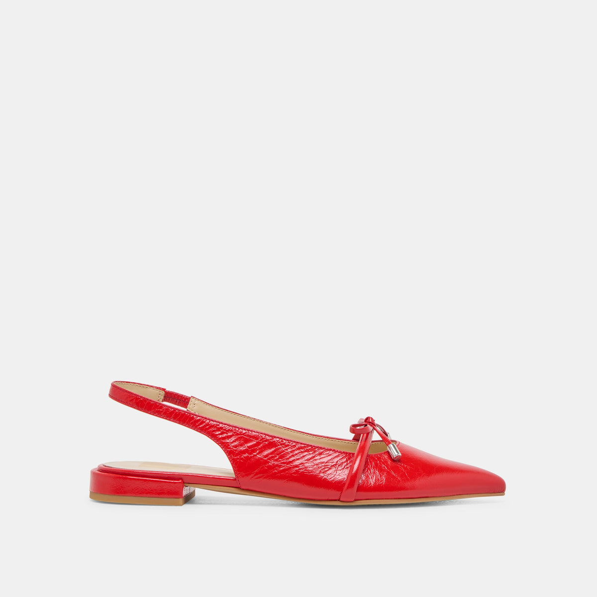 Payge Chili Crinkle Patent Flats | Dolce Vita