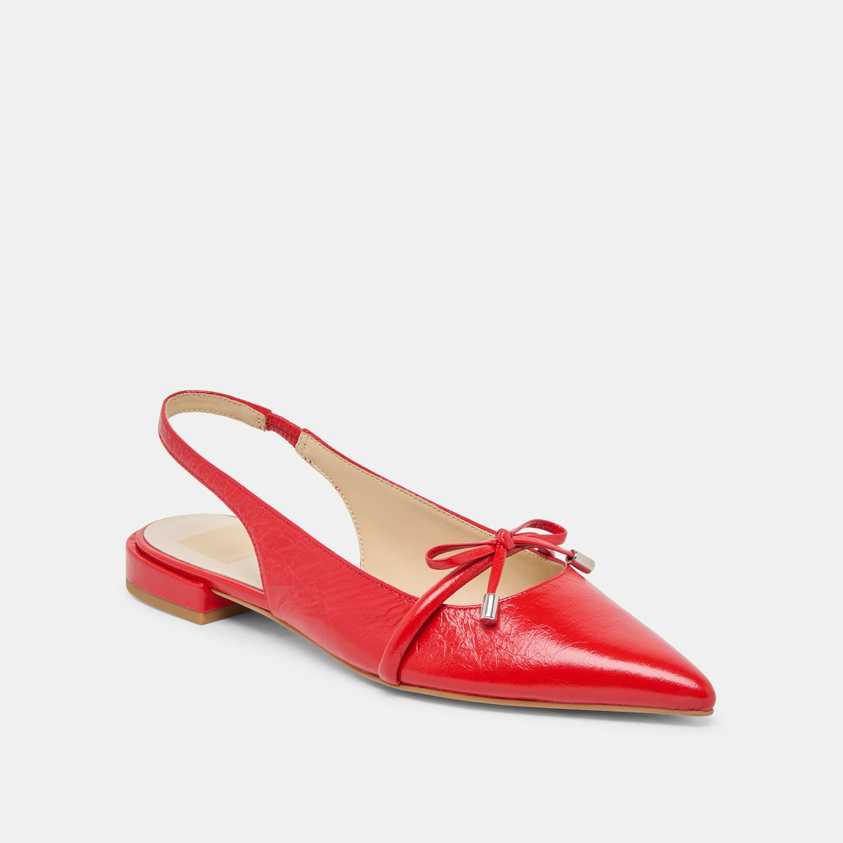 Payge Chili Crinkle Patent Flats | Dolce Vita