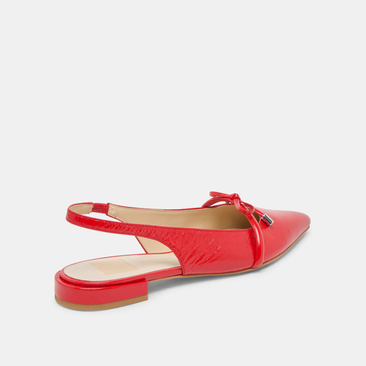 Payge Chili Crinkle Patent Flats | Dolce Vita