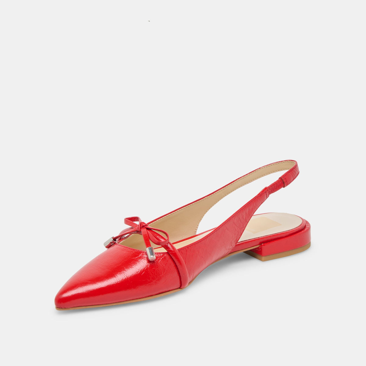 Payge Chili Crinkle Patent Flats | Dolce Vita
