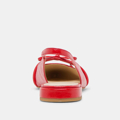 Payge Chili Crinkle Patent Flats | Dolce Vita