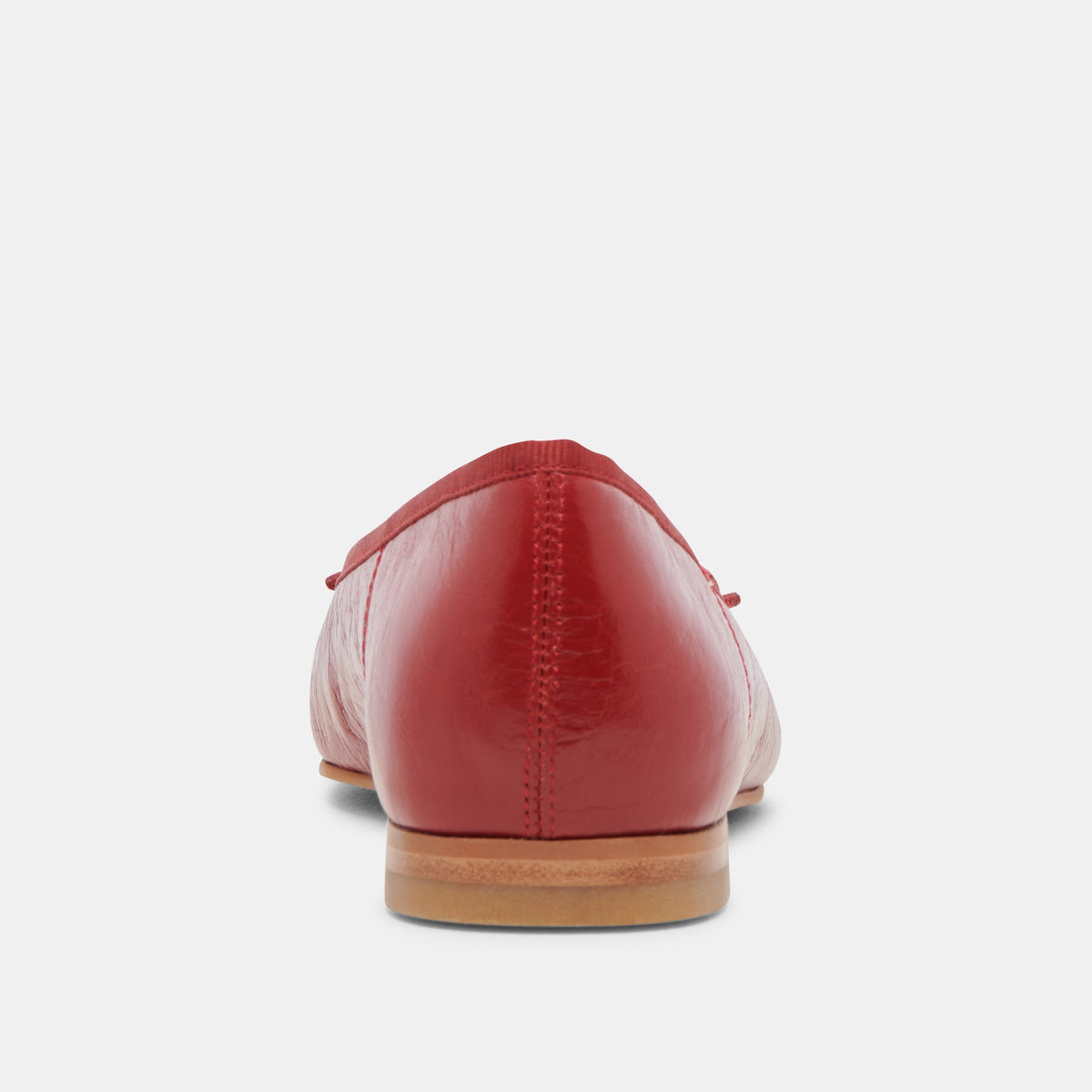 Anisa Ballet Flats RED CRINKLE PATENT | Dolce Vita