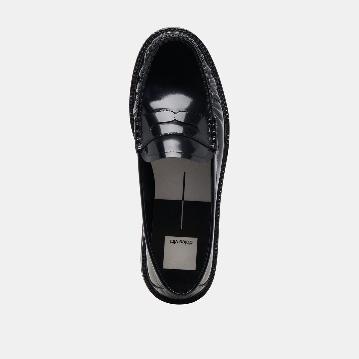 MAXWELL LOAFERS BLACK LEATHER | Dolce Vita