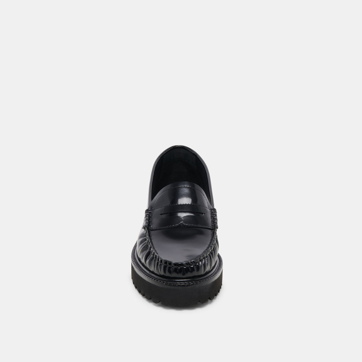 MAXWELL LOAFERS BLACK LEATHER | Dolce Vita