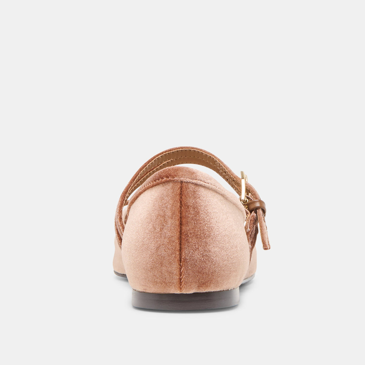 Gibsen Dk Rose Velvet Ballet Flats | Dolce Vita