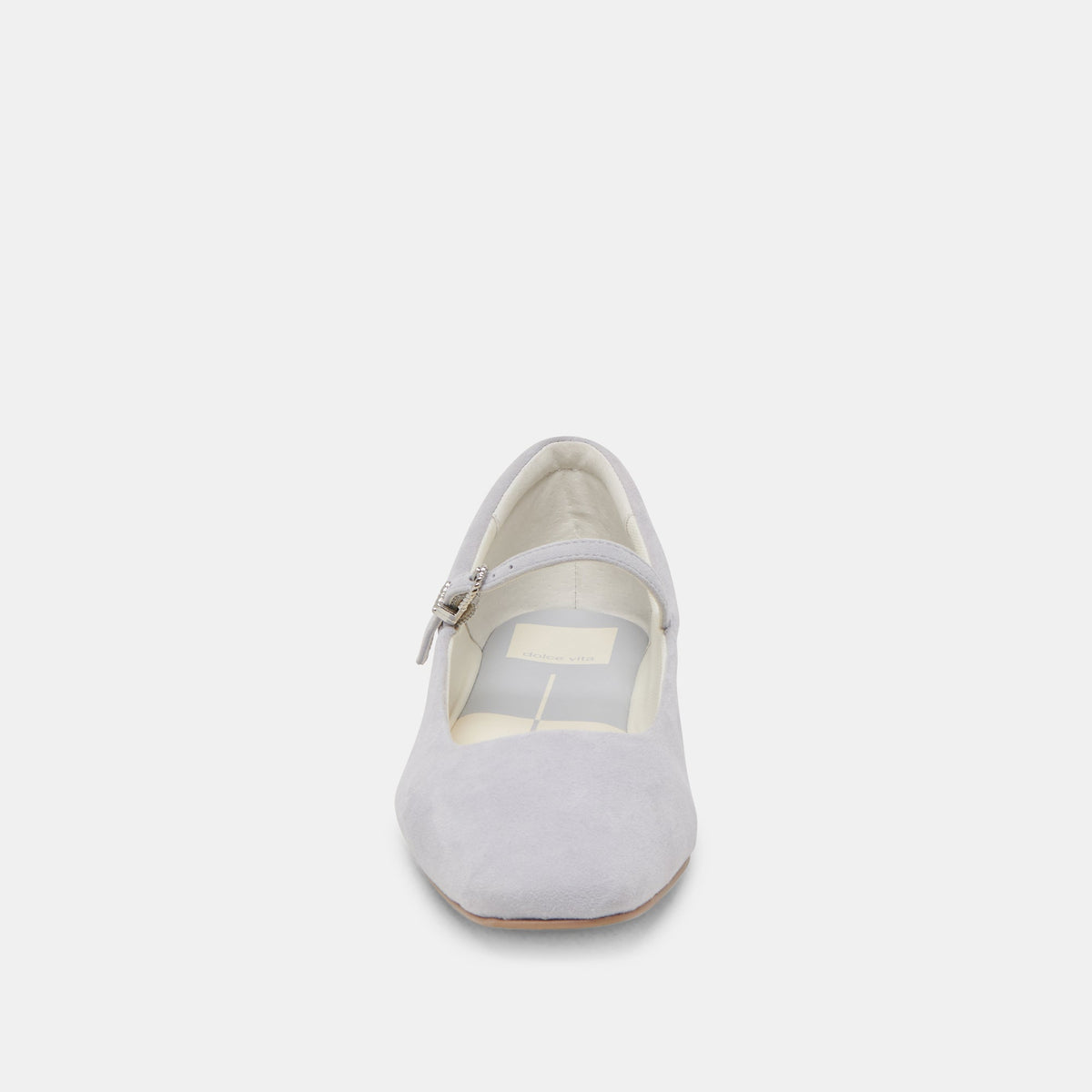 REYES BALLET FLATS DUSTY BLUE SUEDE | Dolce Vita