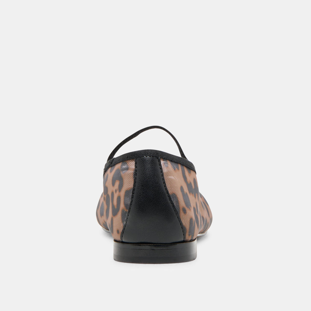 CADEL BALLET FLATS DK LEOPARD MESH | Dolce Vita