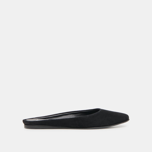 Eila Onyx Suede Flats | Dolce Vita