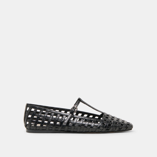RAINS BALLET FLATS BLACK STELLA | Dolce Vita