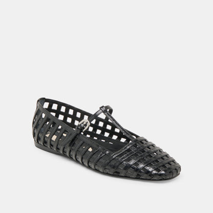 RAINS BALLET FLATS BLACK STELLA | Dolce Vita