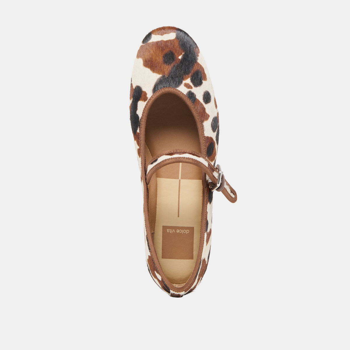 Roslyn Cocoa Taurus Calf Hair | Dolce Vita