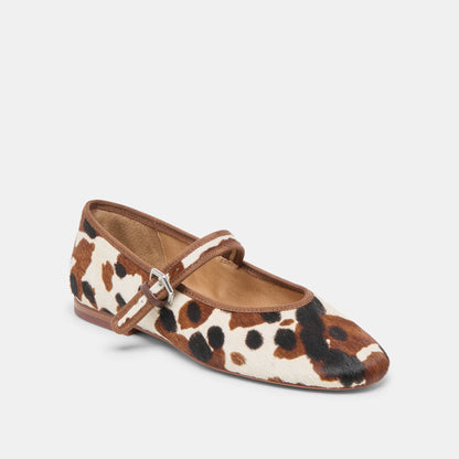 Roslyn Cocoa Taurus Calf Hair | Dolce Vita