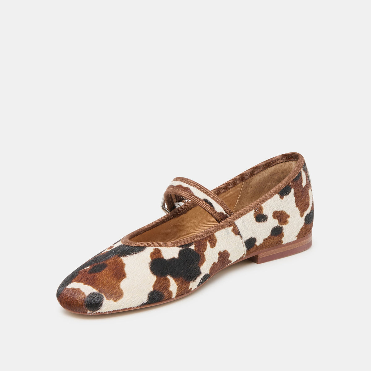 Roslyn Cocoa Taurus Calf Hair | Dolce Vita