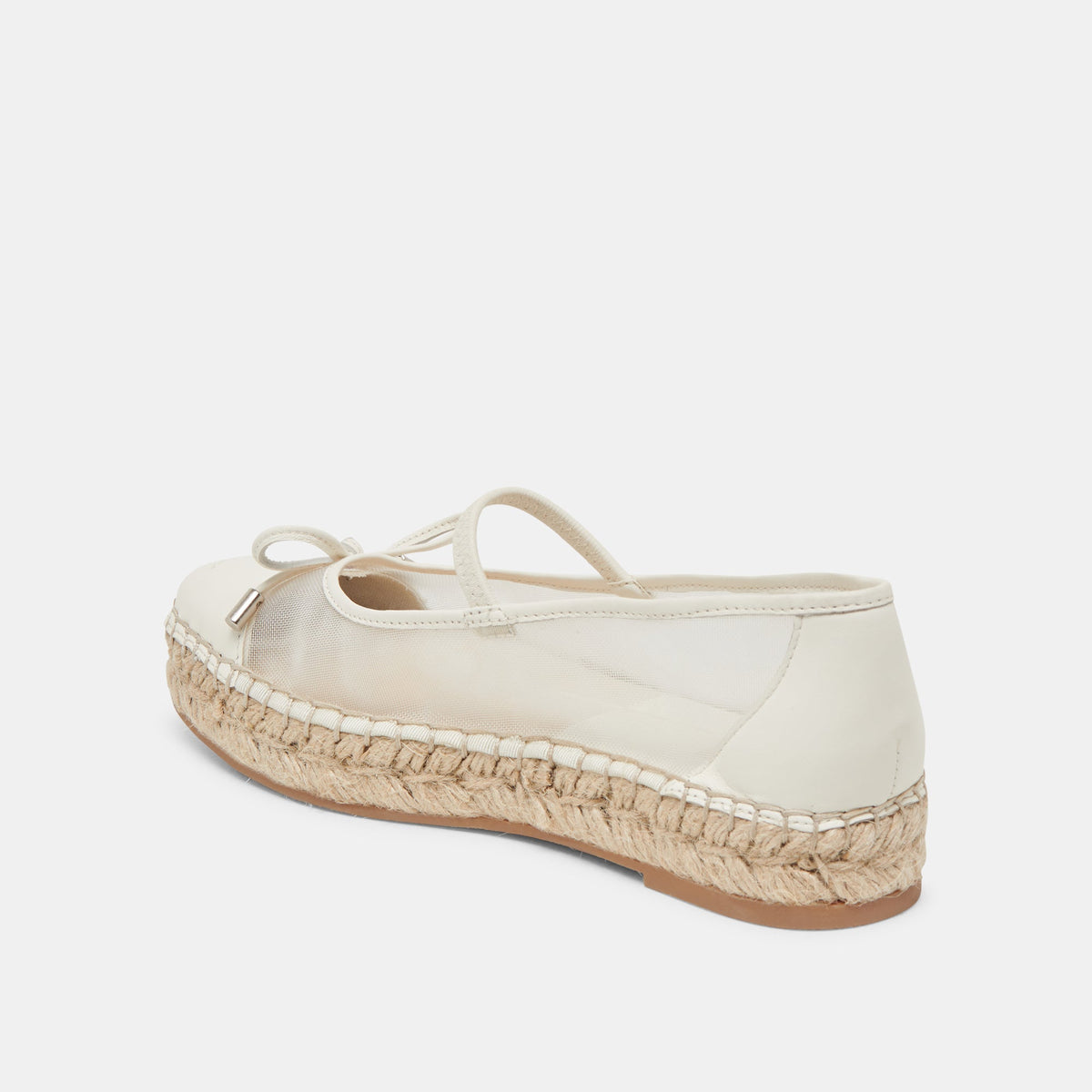 CAMBRE BALLET FLATS WHITE MESH | Dolce Vita