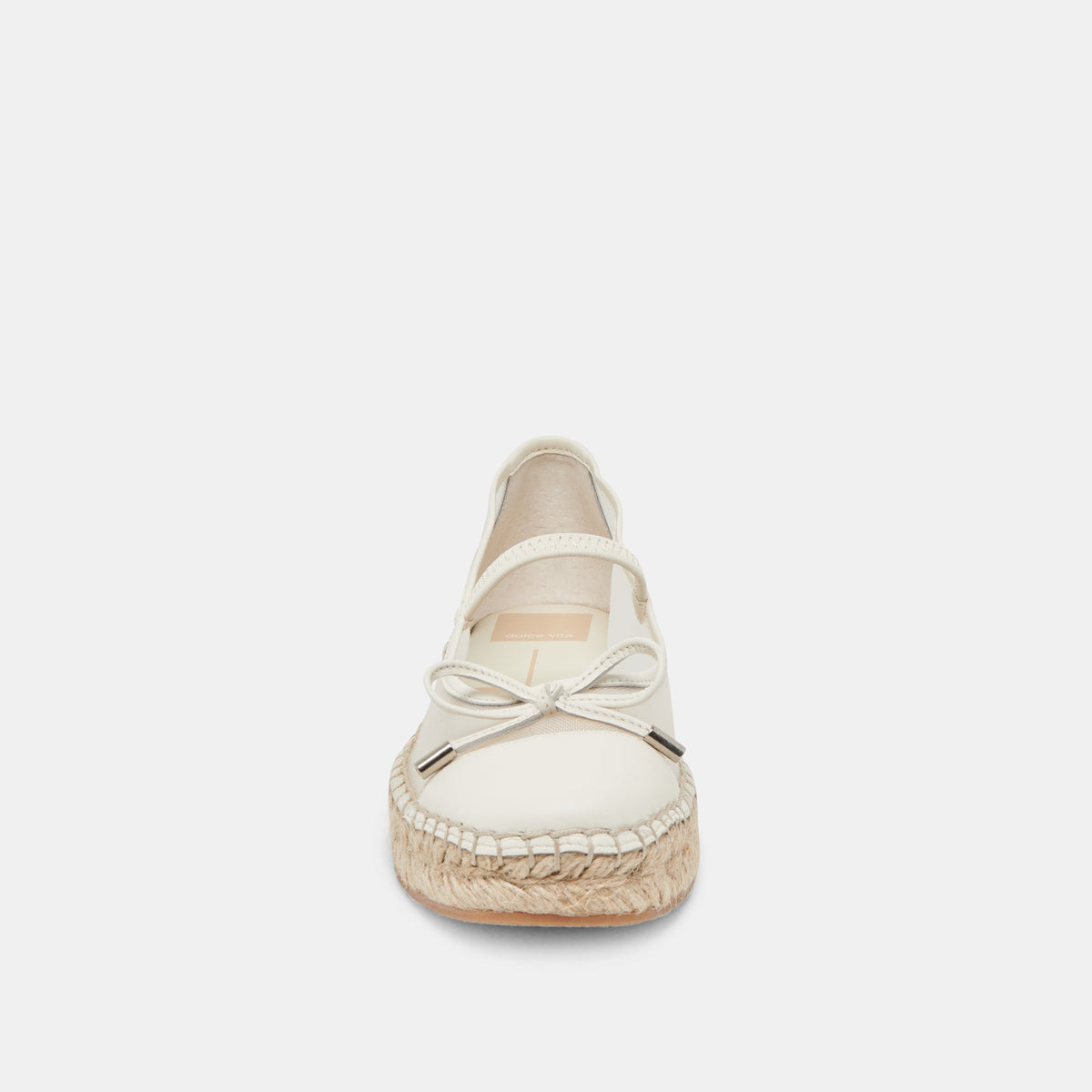 CAMBRE BALLET FLATS WHITE MESH | Dolce Vita