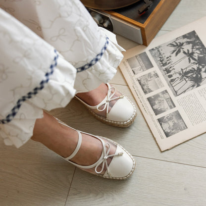CAMBRE BALLET FLATS WHITE MESH | Dolce Vita