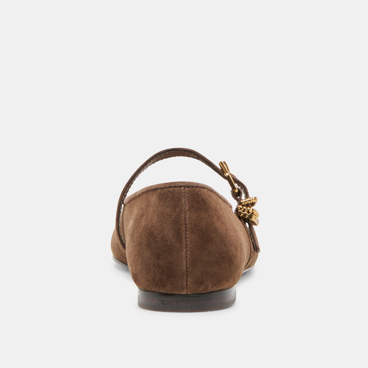 Alizza Dk Brown Suede Ballet Flats | Dolce Vita
