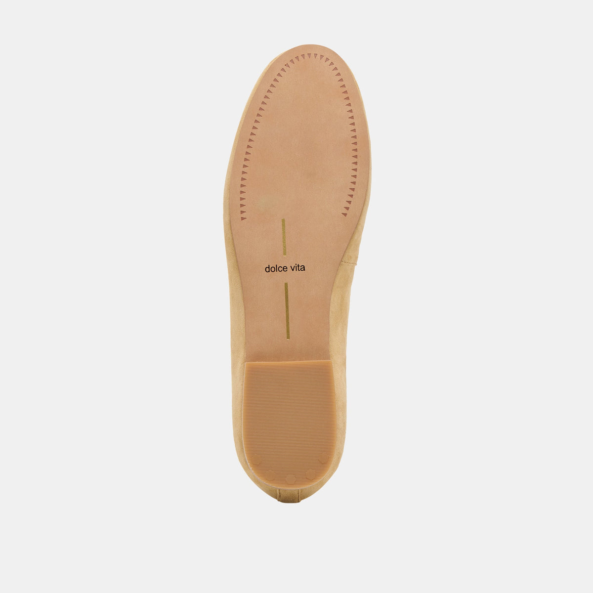 Ritla Honey Suede Ballet Flats | Dolce Vita