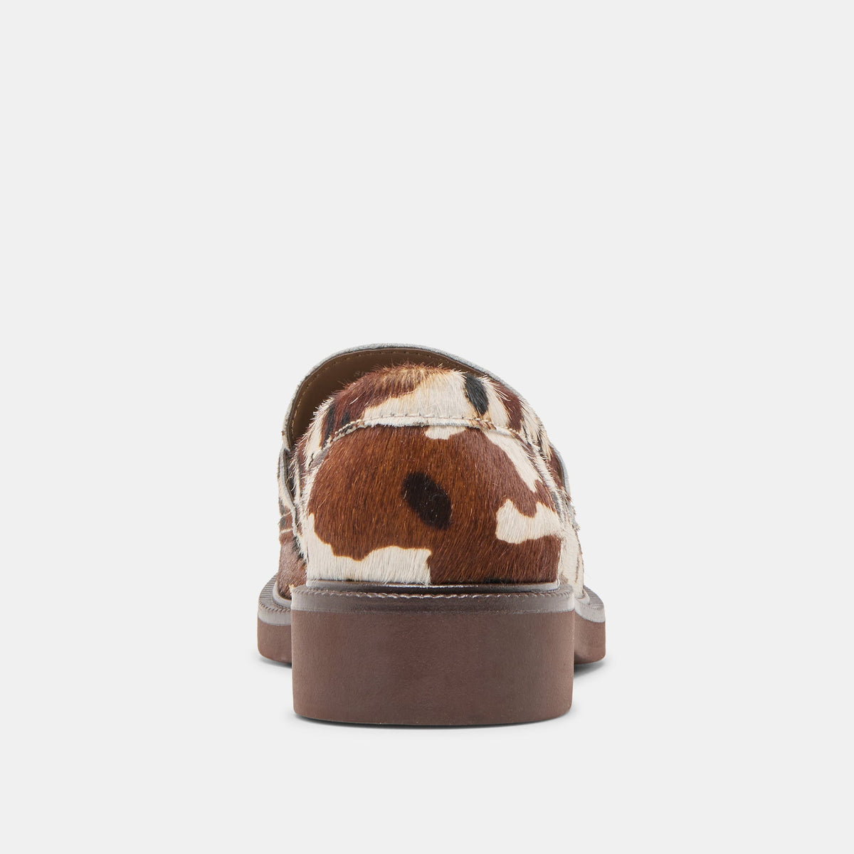 Tiggy Cocoa Taurus Calf Hair Loafers | Dolce Vita