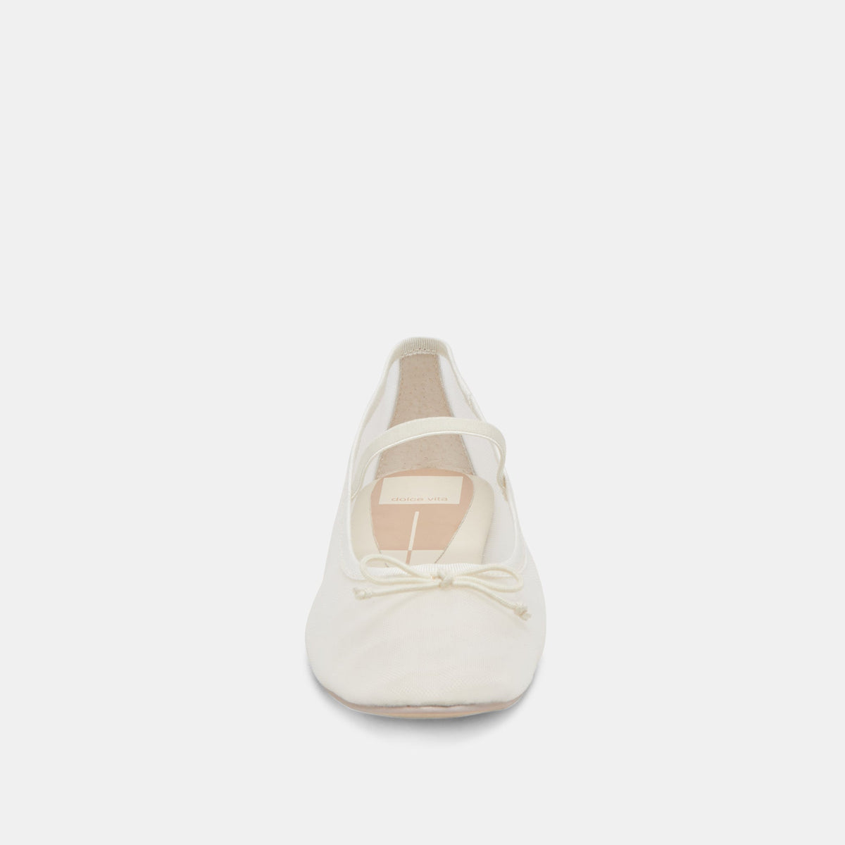 CADEL BALLET FLATS IVORY MESH | Dolce Vita