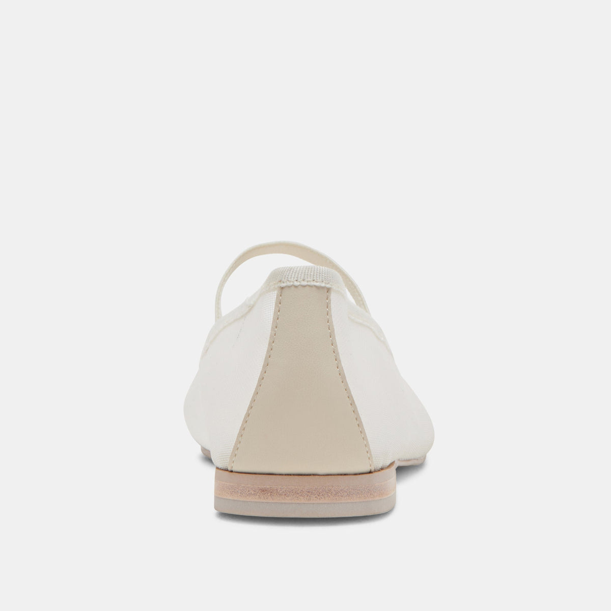 CADEL BALLET FLATS IVORY MESH | Dolce Vita