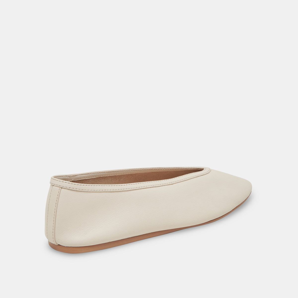 Braidy Ivory Leather Ballet Flats | Dolce Vita