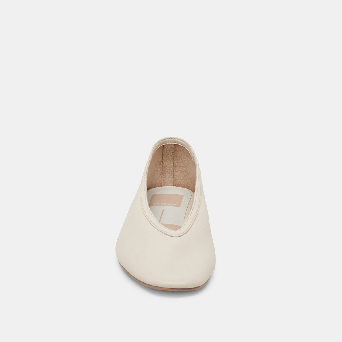 Braidy Ivory Leather Ballet Flats | Dolce Vita