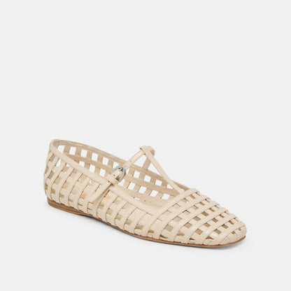 RAINS BALLET FLATS IVORY STELLA | Dolce Vita