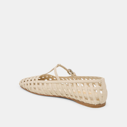 RAINS BALLET FLATS IVORY STELLA | Dolce Vita