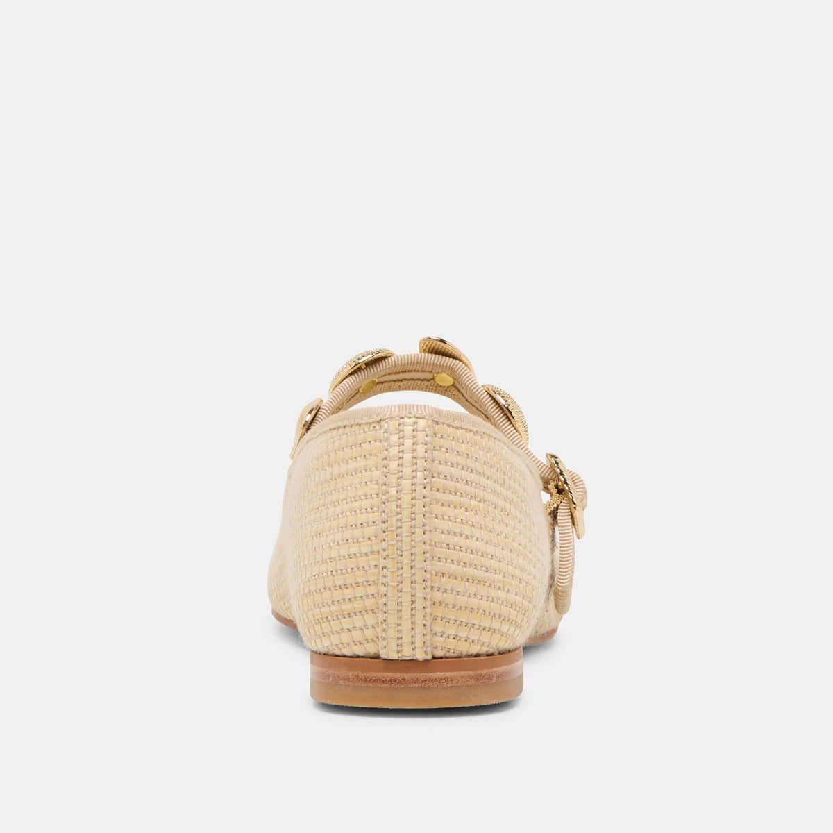 RELAN BALLET FLATS LT NATURAL RAFFIA | Dolce Vita