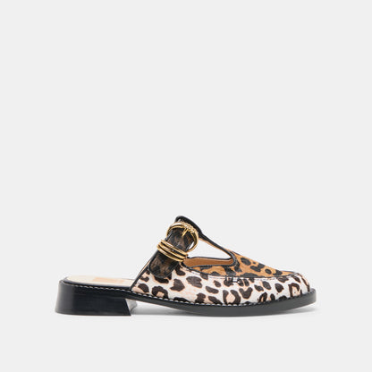 Harlah Leopard Multi Calf Hair Flats | Dolce Vita