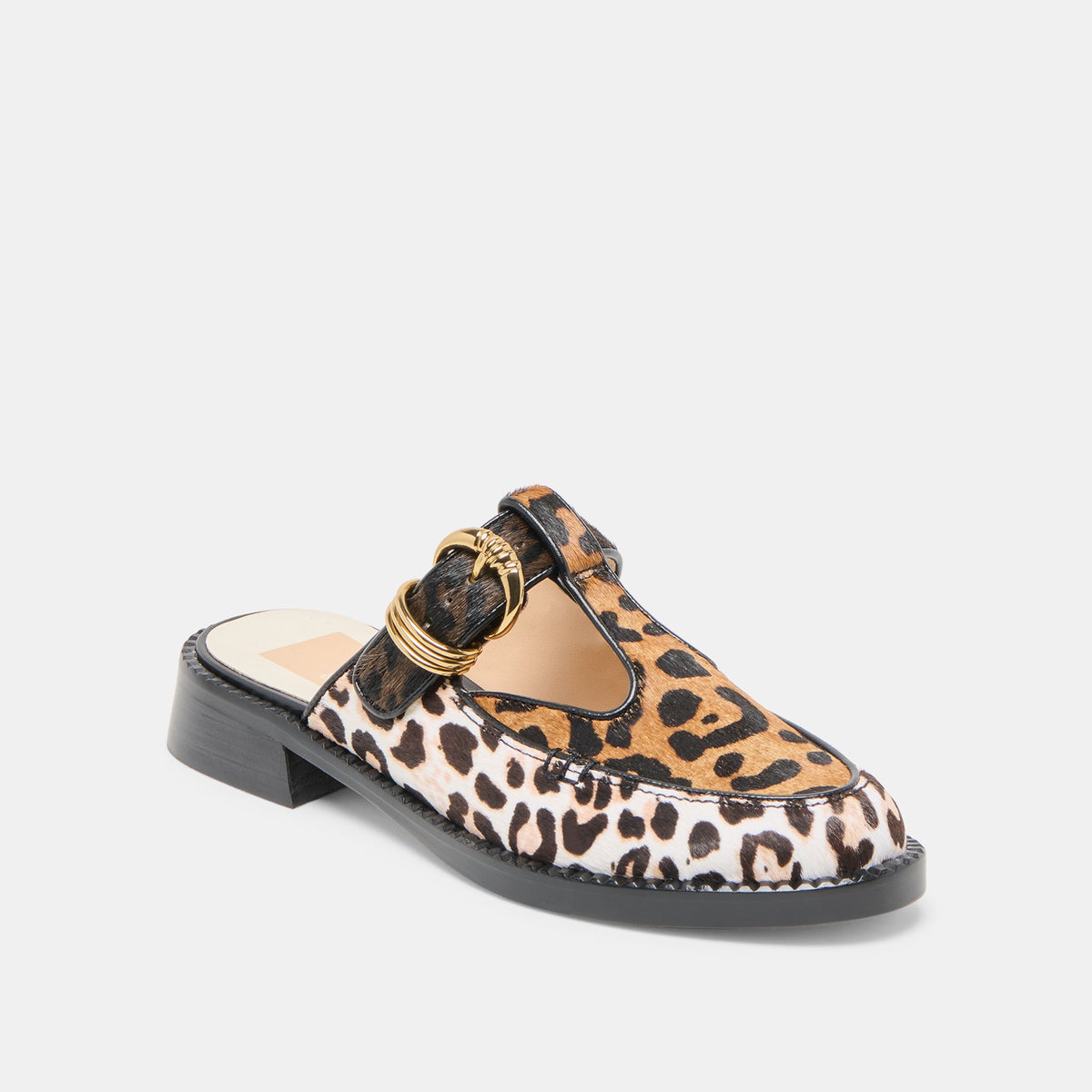 Harlah Leopard Multi Calf Hair Flats | Dolce Vita