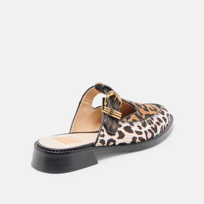 Harlah Leopard Multi Calf Hair Flats | Dolce Vita