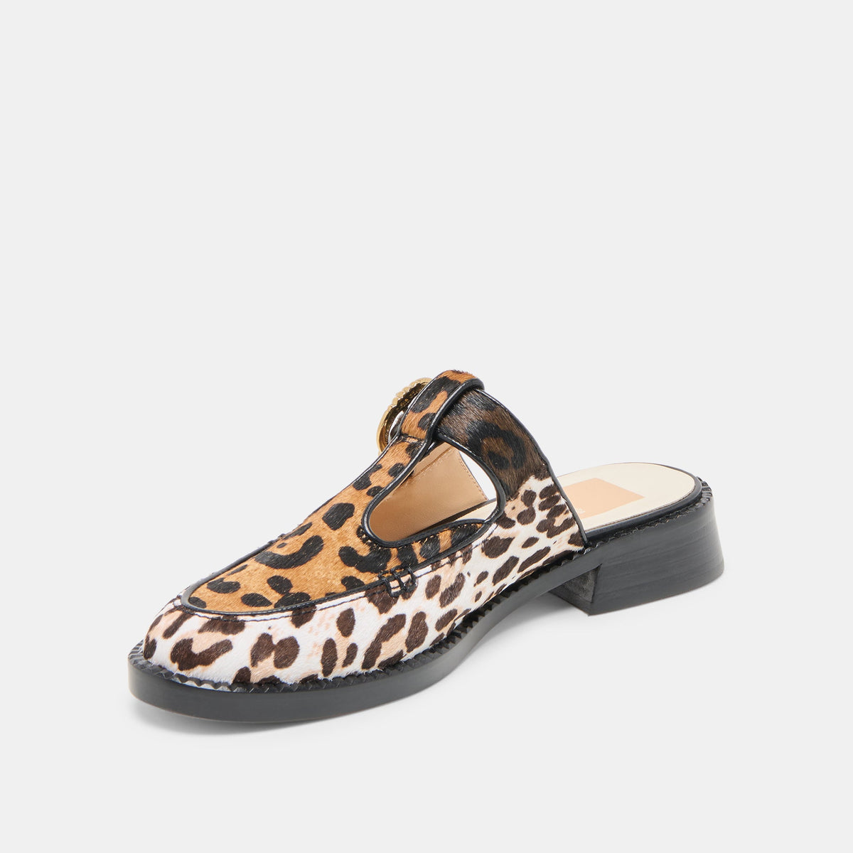 Harlah Leopard Multi Calf Hair Flats | Dolce Vita