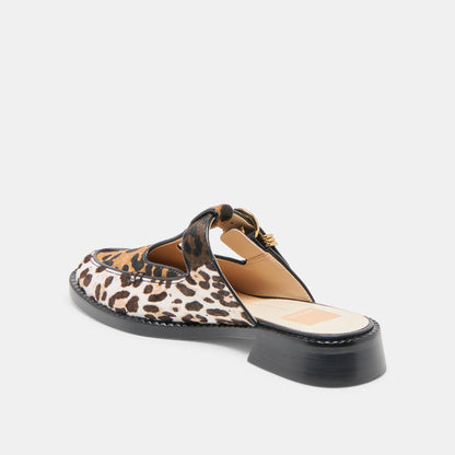 Harlah Leopard Multi Calf Hair Flats | Dolce Vita