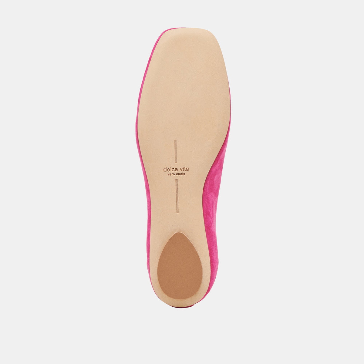 VINNIE BALLET FLATS FUCHSIA SUEDE | Dolce Vita
