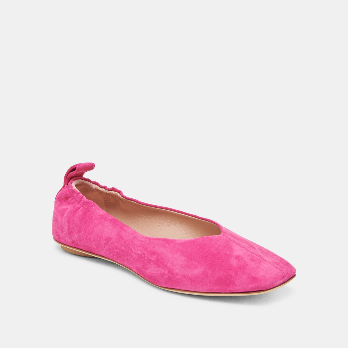 VINNIE BALLET FLATS FUCHSIA SUEDE | Dolce Vita