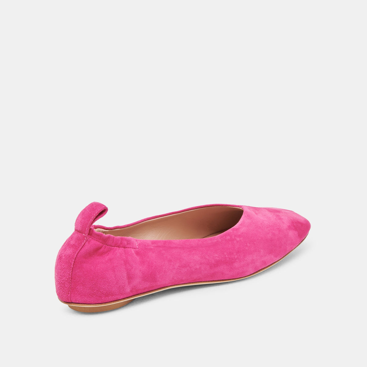 VINNIE BALLET FLATS FUCHSIA SUEDE | Dolce Vita