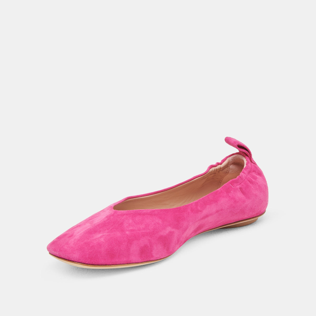 VINNIE BALLET FLATS FUCHSIA SUEDE | Dolce Vita