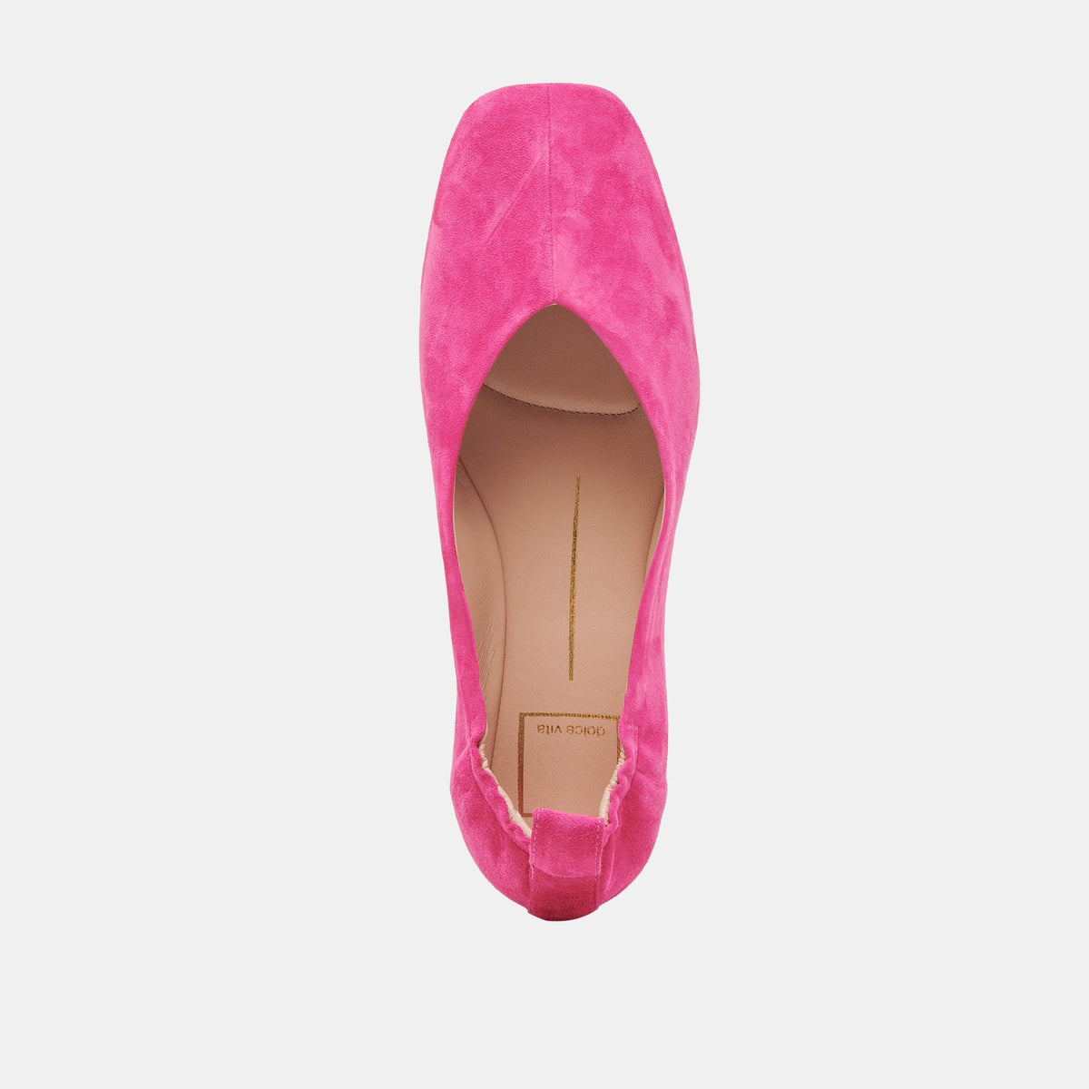 VINNIE BALLET FLATS FUCHSIA SUEDE | Dolce Vita