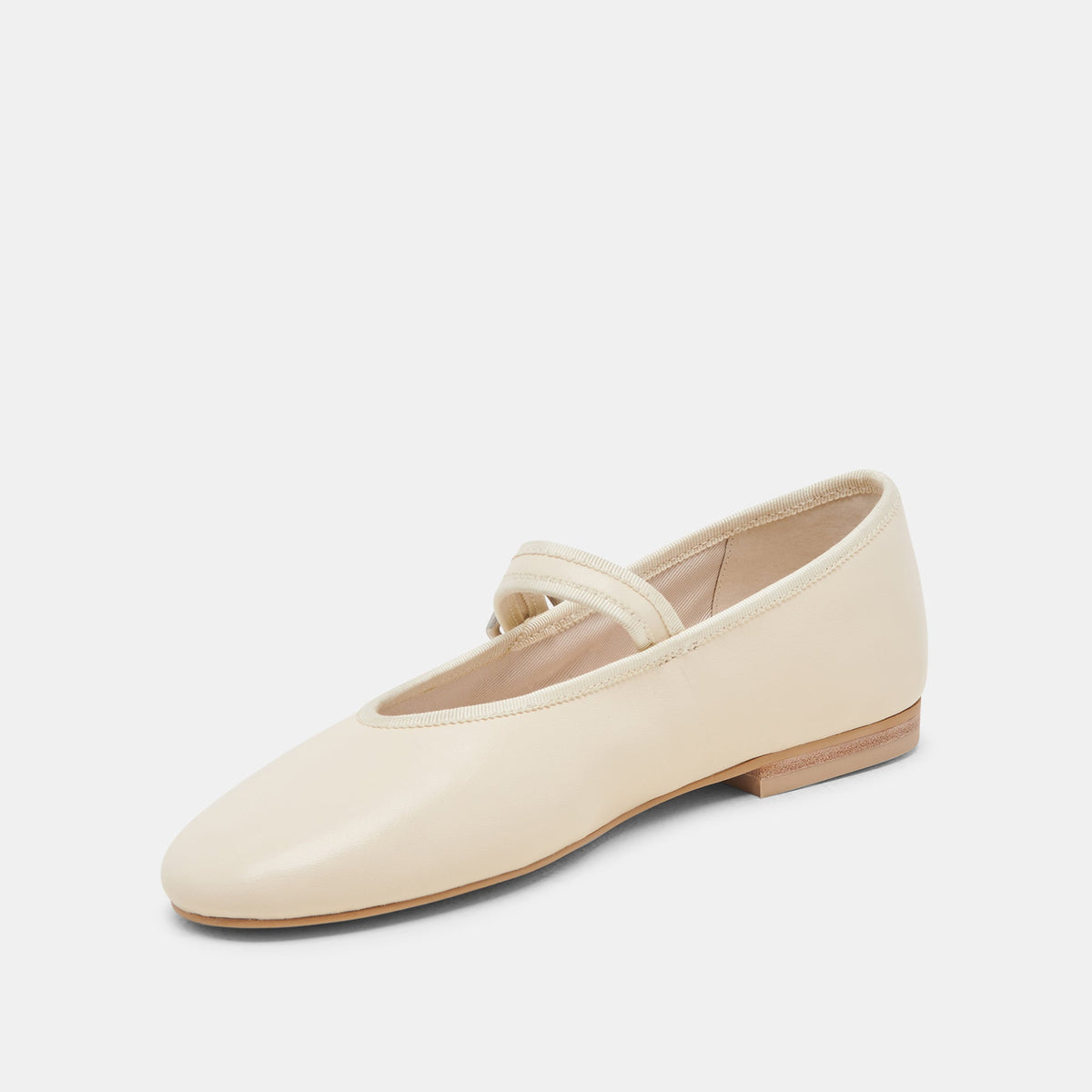 ROSLYN BALLET FLATS CREME LEATHER | Dolce Vita