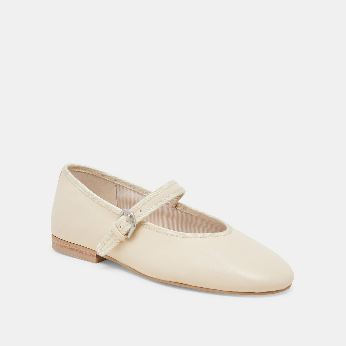 ROSLYN BALLET FLATS CREME LEATHER | Dolce Vita