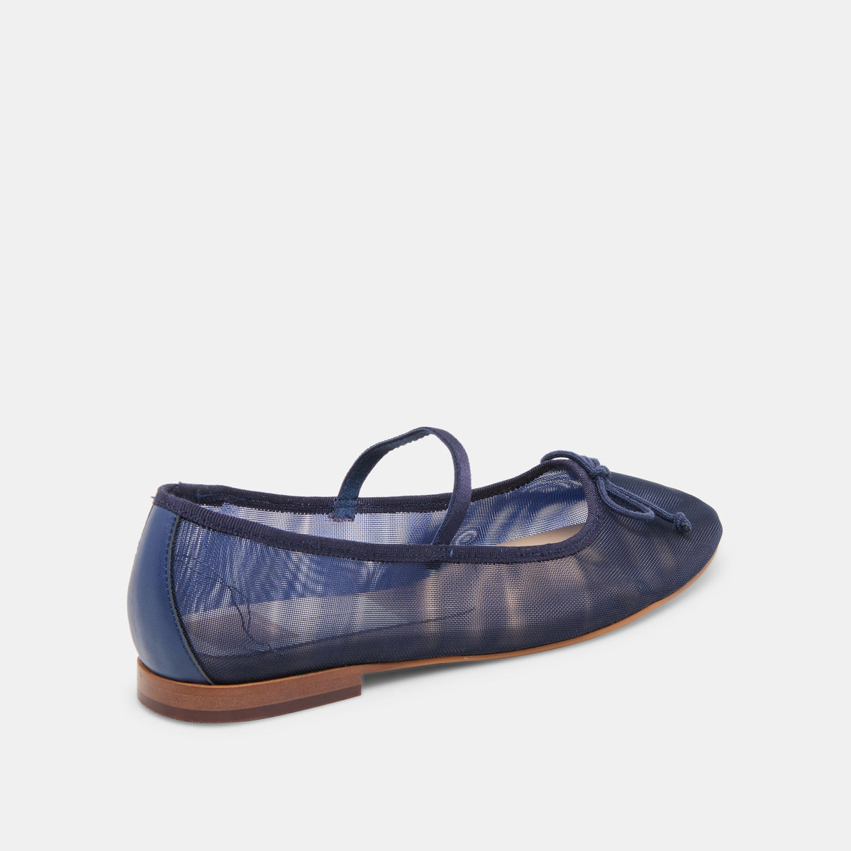 CADEL BALLET FLATS NAVY MESH | Dolce Vita