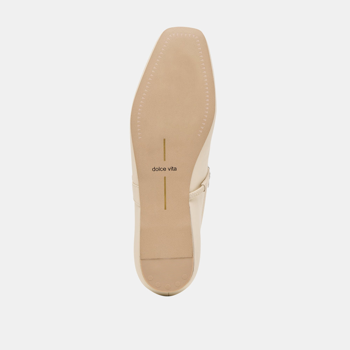RADYA BALLET FLATS CREME LEATHER | Dolce Vita