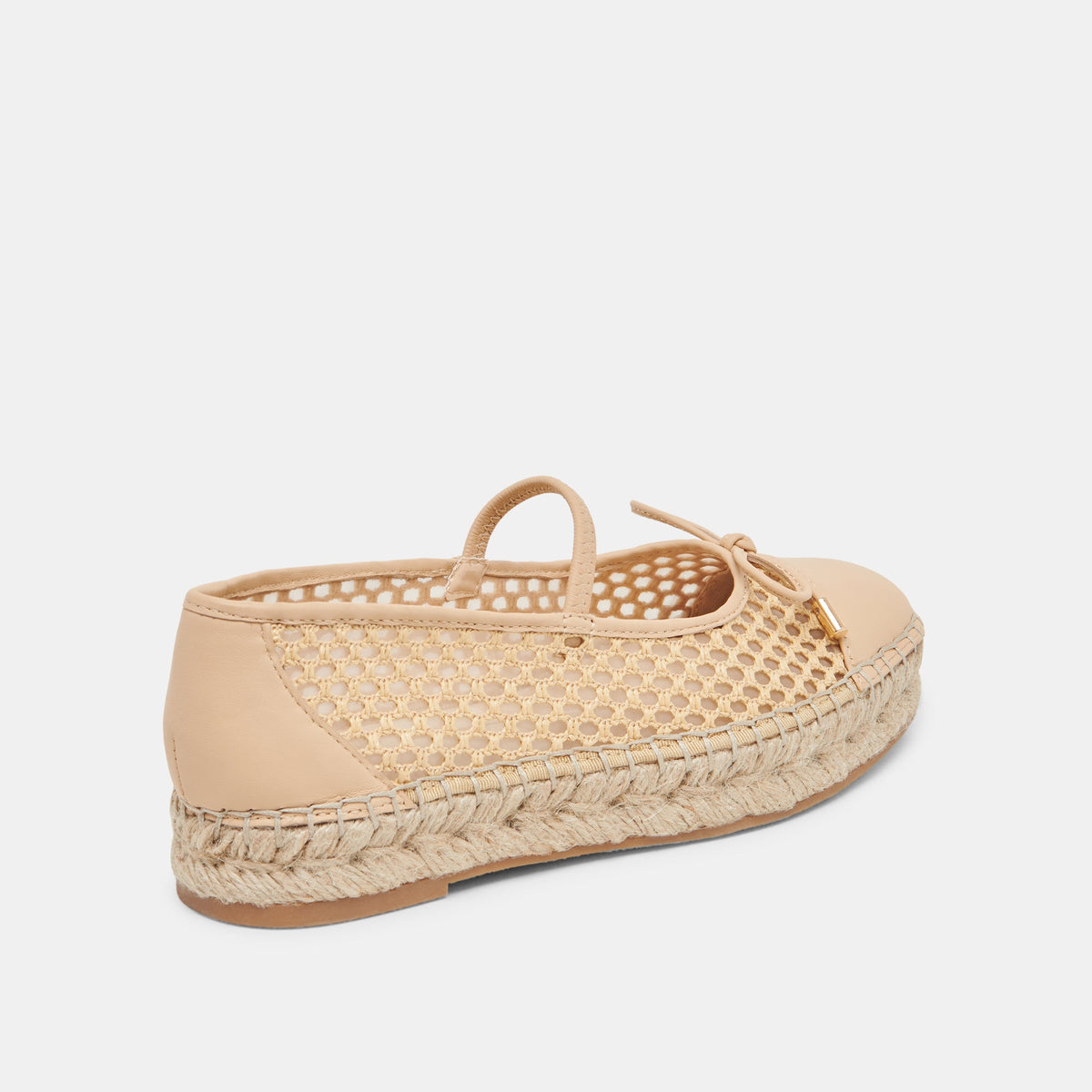 CAMBRE BALLET FLATS LT NATURAL WOVEN MESH | Dolce Vita